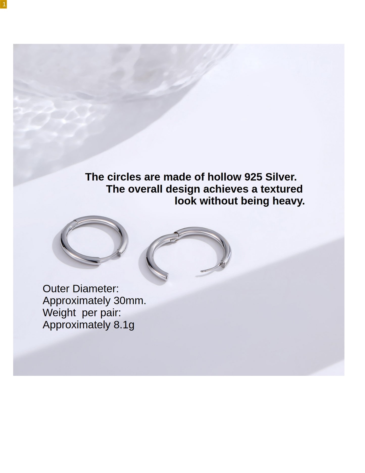 S925 sterling silver earrings.  simple, elegant women's earrings.  4g+4g accessories.